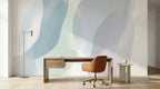 Papier peint panoramique Luma dans un bureau